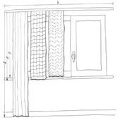 Vermassung Vorhaenge